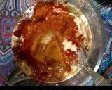 A picture of step 2 of Murg musallam.