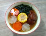 Hình bước làm 3 của món Canh rau củ nấm (Món chay)