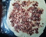 A picture of step 7 of Cashew nut gulkand roll.
