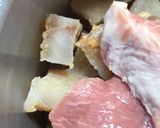 รูปขั้นตอนการทำที่ 1 ของ หมูสามชั้นต้มปลาเค็ม
