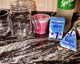 A picture of step 1 of Fizzy float.