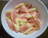 Hình bước làm 1 của món Canh đu đủ nấu tép