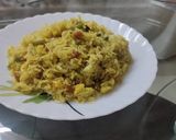 A picture of step 7 of Vegetable Pulao.