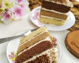 Foto langkah ke 7 dari resep Bolu lapis Tiramisu.