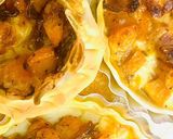 Foto del paso 7 de la receta: TARTITAS INDIVIDUALES Y CANASTITAS DE 🧅CEBOLLA🧅CARAMELIZADA Y 🎃ZAPALLO🎃CALABAZA🎃