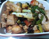 蔥爆豬肉的食譜步驟3照片