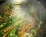 A picture of step 8 of Cream samp &chicken feet with veggies.