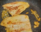 A picture of step 5 of Orange Fish with veggies (Healthy Meal option).