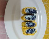 Foto langkah ke 5 dari resep Telur Gulung Kol Ungu.
