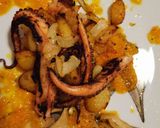 Foto del passaggio 2 della ricetta Polipo e patate su crema di zucca Io ❤️ la mia airfryer