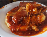 Foto del paso 5 de la receta: Tuco rápido de chorizo con polenta cremosa