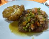 Foto del paso 4 de la receta: Colitas de cuadril c/ guarnición colorida