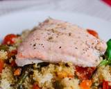 蒸鮭魚佐couscous【一鍋料理】食譜步驟7照片