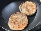 Salteado vegetales con milanesas de soja