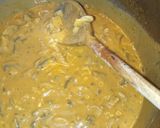 Bakonyi csirke recept fázis 6 fotója