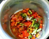 A picture of step 4 of Simple vegetable pulao |pressure cooker pulao.
