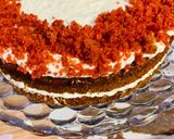 A picture of step 8 of Red Velvet Cake (Eggless).