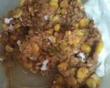 A picture of step 2 of Tikka masala macroni.