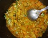 A picture of step 3 of Guava-Kumro Sabji.