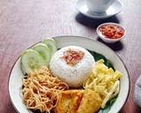 Foto langkah ke 5 dari resep Nasi Uduk Lauk Simple.