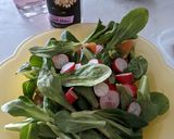 Une image de l'étape 4 de Salade radis mâche orange.