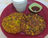 A picture of step 6 of 3 Flour Savory Sweet Corn Chilla.