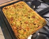 Une image de l'étape 14 de Tarte rhubarbe manzana (pâte brisée à la crème de citron).