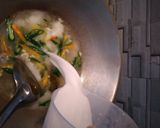 Foto langkah ke 3 dari resep Jangan ndeso tempe lombok ijo kuah santan.