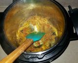 A picture of step 3 of Instant Pot Shrimp curry.