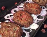 A picture of step 10 of Chapli kabab (Peshawari Kebab).