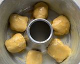 Foto langkah ke 3 dari resep Bolen Pisang dengan Puff Pastry Homemade.