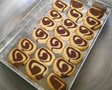A picture of step 8 of Pinwheel Cookies 😍😍.