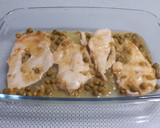 Foto del paso 9 de la receta: 120. Pechugas de pollo con guisantes y aceitunas