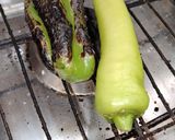 صورة لخطوة 2 من وصفة شكشوكة الخضر المشوية 🌶️🫑🍅