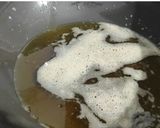 A picture of step 1 of Besan ki burfi.
