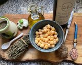 Une image de l'étape 6 de 🪹☘️Houmous aux 🍂🍁herbes de 🪵🐝Provence 🌿🌱🍃.