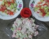 عکس مرحله 2 از دستور سالاد شیرازی خوشمزه ،🥰بادومدل