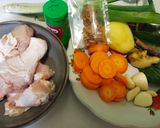 Foto langkah ke 1 dari resep Sup Ayam ala Pak Min Klaten.