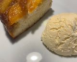 A picture of step 5 of Peach Upside Down Cake 🍑.