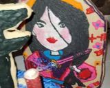 Foto del paso 10 de la receta: Feliz cumpleaños Luna!!! Mulan toda para vos!!🎉🎉🎂🎂🎈🎈