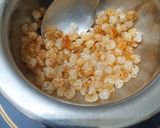 A picture of step 1 of Acacia gum raab.