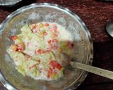 A picture of step 1 of Chickpeas salad.