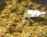 A picture of step 4 of Vegetable Kanda Poha.