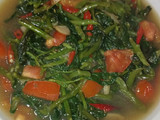 Tumis kangkung saus tiram