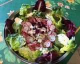 Une image de l'étape 13 de Salade de printemps aux radis cerises et mozzarella di buffala.