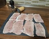 Tejszínes, tepsis sertéskaraj 🥩 recept fázis 1 fotója