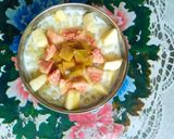 A picture of step 2 of Sago Kheer and sago delight.