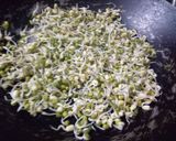 A picture of step 1 of Sprouts veg salad.