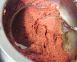 A picture of step 1 of Heart shape spicy upma.