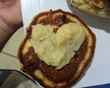 Foto del paso 3 de la receta: Hotcakes con chips de chocolate 🥞